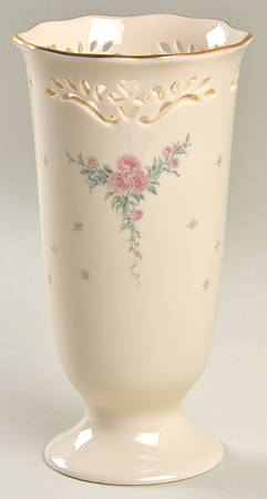 Petite Rose 7" Pierced Vase