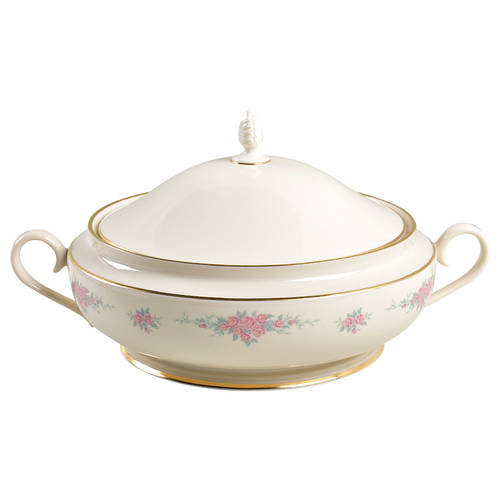 Petite Rose 1999 Shape Round Covered Vegetable