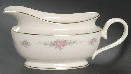 Petite Rose 1999 Shape Gravy Boat