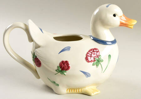 Poppies Barnyard Teapot No Lid