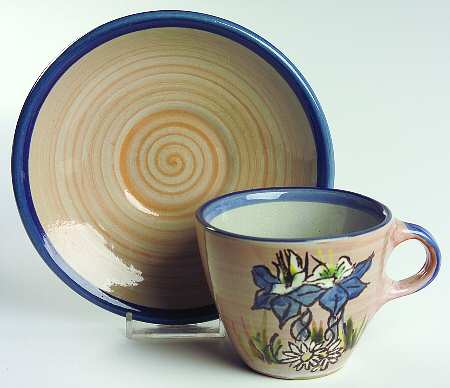 LOU3 Flat Cup & Saucer Set