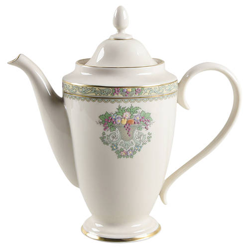 Spring Bounty 1999 Shape Coffee Pot & Lid