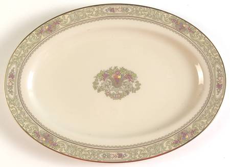Spring Bounty 16" Oval Serving Platter