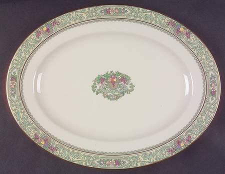 Spring Bounty 13" 99 Shape Oval Serving Platter