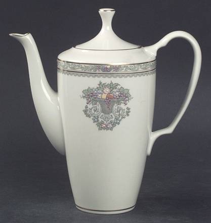 Spring Bounty Coffee Pot & Lid