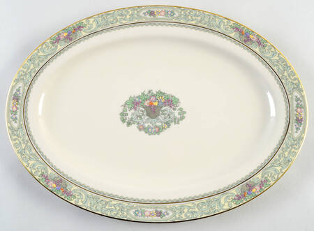 Spring Bounty 16" Oval Serving Platter