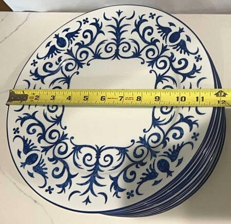 Festival White Service Plate (Charger)