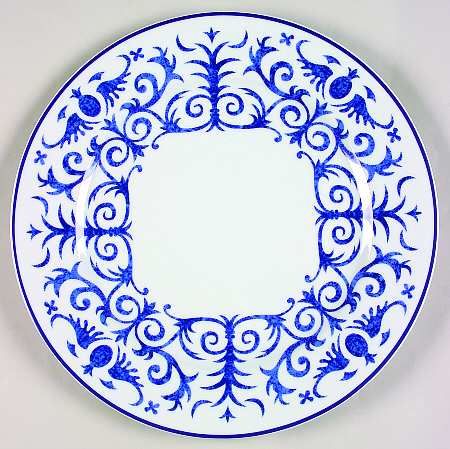 Festival Blue Service Plate (Charger)