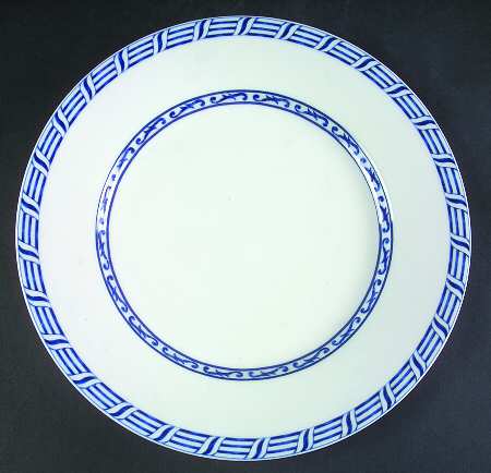 Festival Blue Dinner Plate