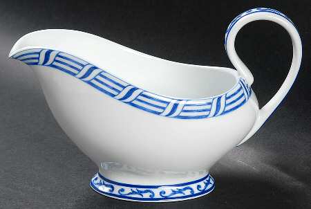 Festival Blue Gravy Boat