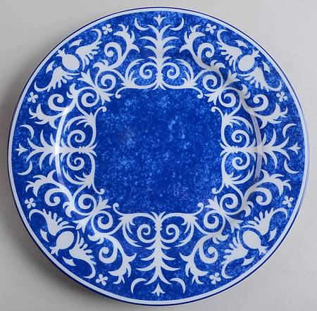 Festival Blue Service Plate (Charger)