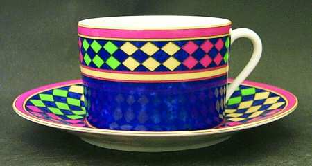 Jamaique  Flat Cup & Saucer Set