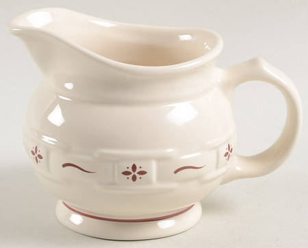 Woven Traditions Red Creamer by Longaberger