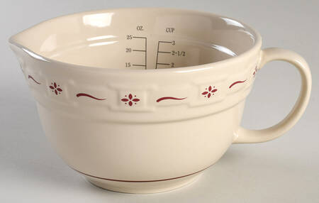 Woven Traditions Red Measuring Cup