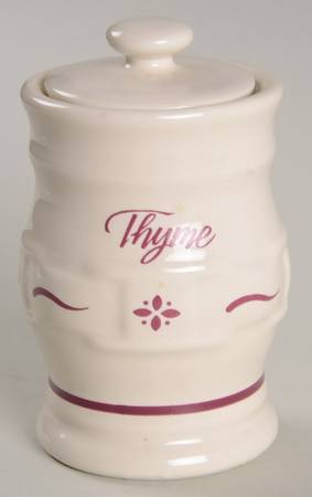 Woven Traditions Red Spice Jar Set Individual Jar & Lid