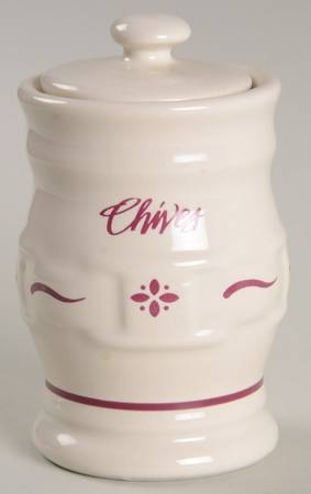 Woven Traditions Red Spice Jar Set Individual Jar & Lid