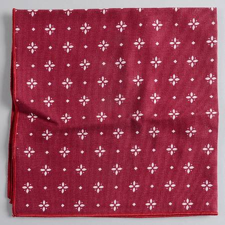 Woven Traditions Red Cloth Napkin by Longaberger