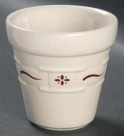 Woven Traditions Red 3" Flower Pot No Underplate