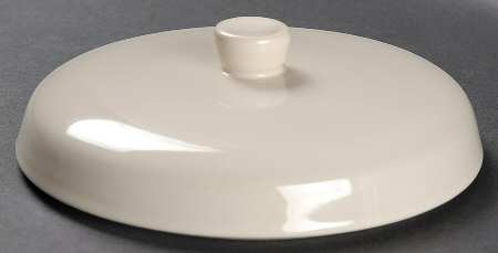 Woven Traditions Red Lid for 2 Qt Round Covered Casserole