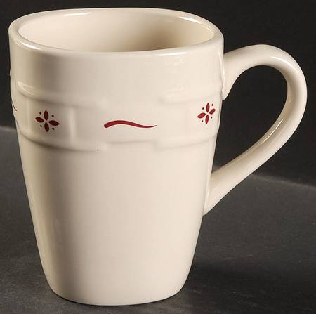 Woven Traditions Red Mug