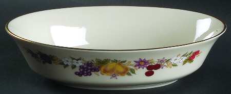 L21 9" Oval Vegetable Bowl