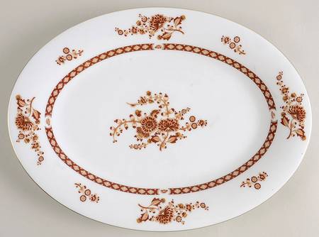 Cathay 14" Oval Serving Platter