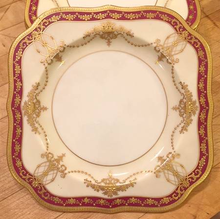 E306r Square Dessert Plate