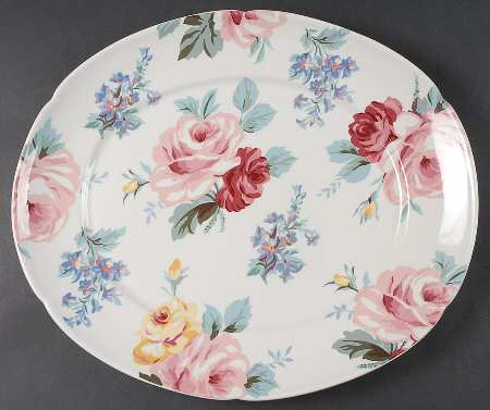 Kirsty 15" Oval Serving Platter