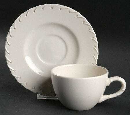 Canyon Road Flat Cup & Saucer Set