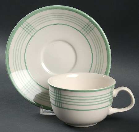 Handkerchief Flat Cup & Saucer Set
