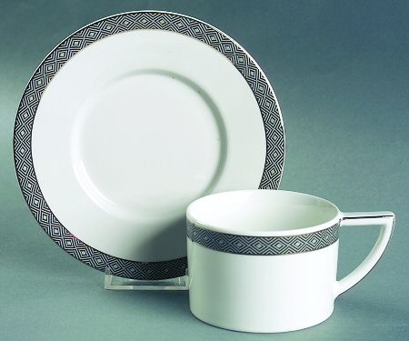 Macclesfield Flat Cup & Saucer Set by Ralph Lauren China