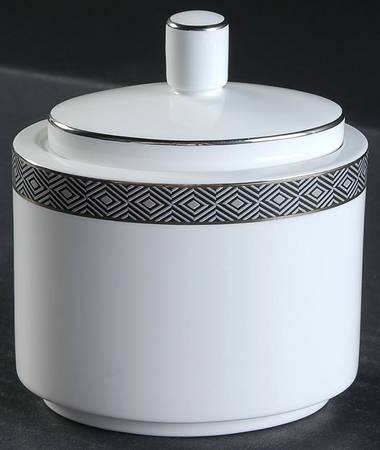 Macclesfield Sugar Bowl & Lid