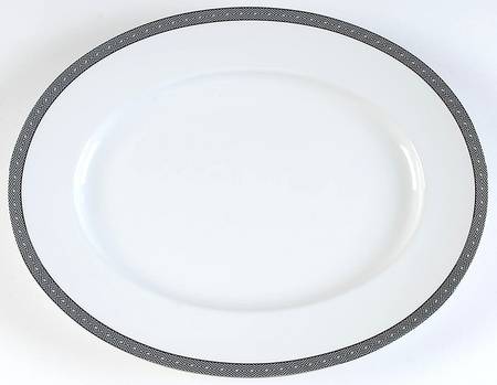 Macclesfield 14" Oval Serving Platter by Ralph Lauren China