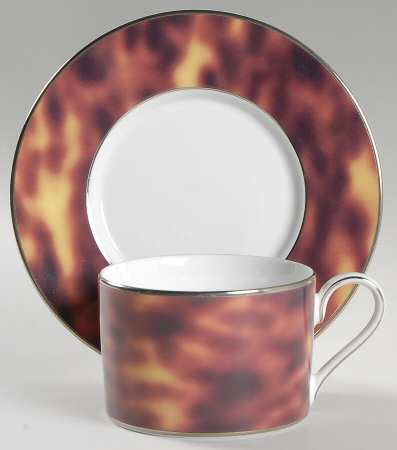 Panama Flat Cup & Saucer Set