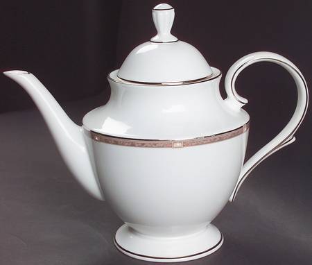 Pearlescence Platinum Teapot & Lid