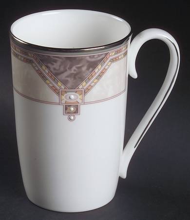 Pearlescence Platinum Accent Mug