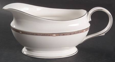 Pearlescence Platinum Gravy Boat