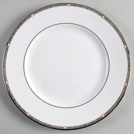 Pearlescence Platinum Millennium Dinner Plate