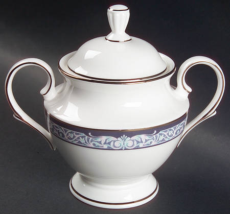 Vintage Lace Sugar Bowl & Lid