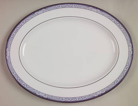 Vintage Lace 16" Oval Serving Platter