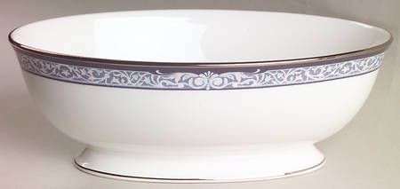 Vintage Lace 9" Oval Vegetable Bowl