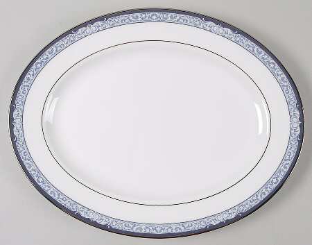 Vintage Lace 13" Oval Serving Platter