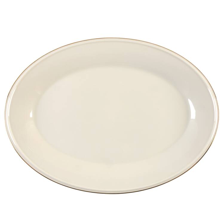 L26 14" Oval Serving Platter