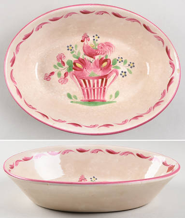 LUN7 10" Oval Vegetable Bowl