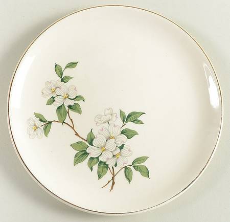 New Dogwood Salad Plate