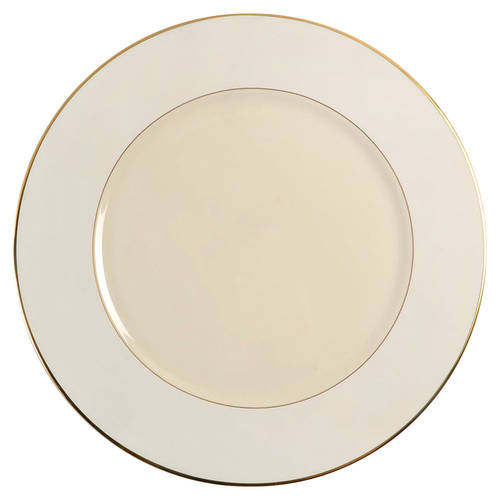 Au Courant Vanilla Service Plate (Charger)