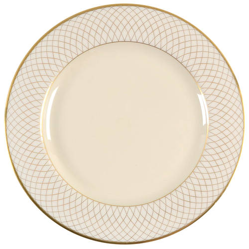 Au Courant Vanilla Bread & Butter Plate