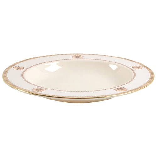Au Courant Vanilla 9" Soup/Pasta Bowl