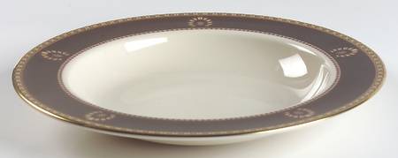 Au Courant Cocoa 9" Soup/Pasta Bowl