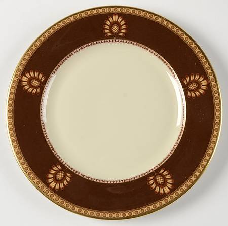 Au Courant Cocoa Salad Plate